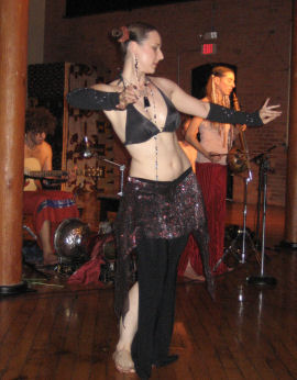 Donia in a Tribal Fusion costume
